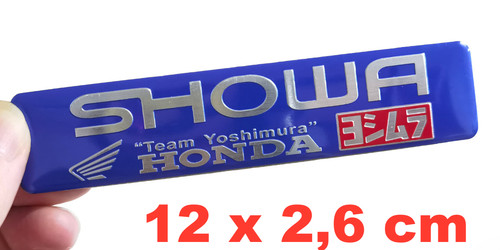 Alu aufkleber showa team - aufkleber,